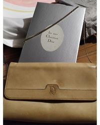 Dior Sac en bandoulière en cuir cuir beige - Neutre