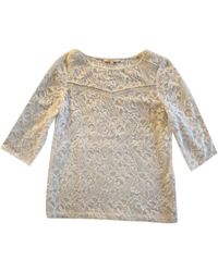 Maje Blouse coton blanc