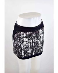 Diane von Furstenberg Jupe courte polyester noir