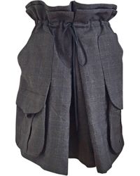 Marni Jupe courte laine autre - Multicolore