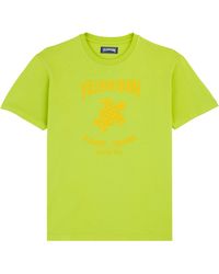Vilebrequin - Gomy Baumwoll-t-shirt Mit Aufgedrucktem Logo Für Herren - Lyst