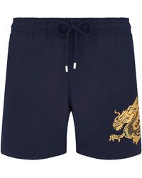 Vilebrequin - Placed Embroidery Swim Shorts The Year Of The Dragon - Lyst