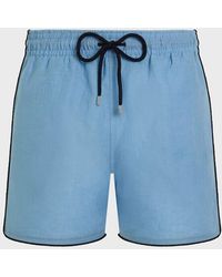 Vilebrequin - Linen Swim Shorts Solid - Lyst