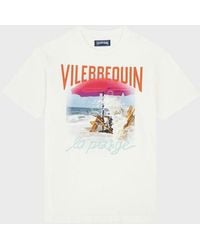 Vilebrequin - Cotton T-Shirt Wave On Vbq Beach - Lyst