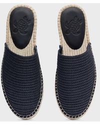 Vilebrequin - Raffia-Effect Slides Solid - Lyst