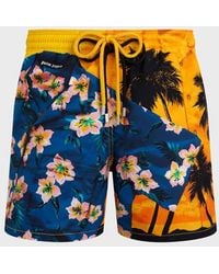 Vilebrequin - Swim Shorts Hawaiian Mix - Lyst