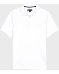 Vilebrequin - Organic Cotton Pique Polo Shirt Solid - Lyst
