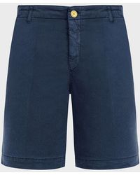 Vilebrequin - Satin Cotton Bermuda Shorts Solid - Lyst