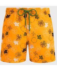 Vilebrequin - Swim Shorts Embroidered Oursins - Lyst