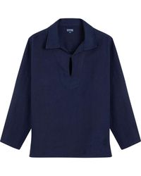 Vilebrequin - Vareuse en lin unisexe - chemise - cocon - Lyst