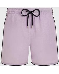 Vilebrequin - Linen Swim Shorts Solid - Lyst