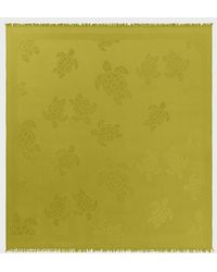 Vilebrequin - Wool And Silk Scarf Ronde Des Tortues - Lyst