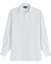 Vilebrequin - Solid Linen Shirt- X Angelo Tarlazzi - Lyst