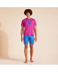 Vilebrequin - Cotton T-shirt Printed Turtle Logo - Lyst