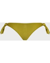 Vilebrequin - Solid Stretch Shiny Bikini Bottom - Lyst