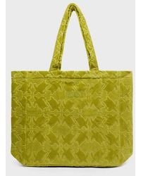 Vilebrequin - Terry Cloth Beach Bag Turtles Jacquard - Lyst