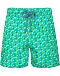 Vilebrequin - Swim Shorts Ultra-light And Packable Micro Ronde Des Tortues Rainbow - Lyst