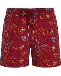 Vilebrequin - Swim Shorts Embroidered Noumea Sea - Lyst