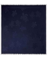 Vilebrequin - Wool And Silk Scarf Ronde Des Tortues - Lyst