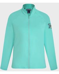 Vilebrequin - Zipped Long Sleeves Rashguard Top Solid - Lyst