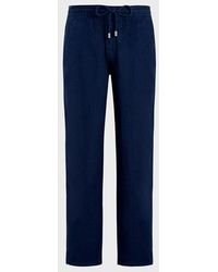 Vilebrequin - Linen Pants Solid - Lyst