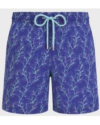 Vilebrequin - Embroidered Swim Shorts X-Ray Seaweed - Lyst