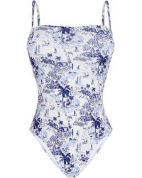 Vilebrequin - Bustier One-piece Swimsuit Riviera - Lyst