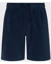 Vilebrequin - Terry Bermuda Shorts Solid - Lyst