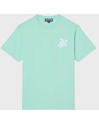 Vilebrequin - Organic Cotton T-Shirt Big Turtle Embroidery - Lyst
