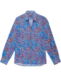 Vilebrequin - Cotton Voile Lightweight Shirt Carapaces Multicolores - Lyst