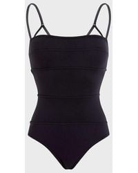 Vilebrequin - Sculpting One-Piece Swimsuit Solid - Lyst