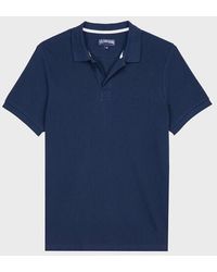 Vilebrequin - Organic Cotton Pique Polo Shirt Solid - Lyst