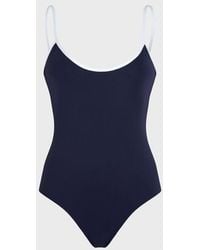 Vilebrequin - Low-Back One-Piece Swimsuit Solid - Lyst