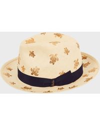 Vilebrequin - Straw Hat X Borsalino - Hat - Claudio - Beige - Size M - Lyst
