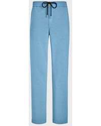 Vilebrequin - Cotton And Elastic Waist Pants Solid - Lyst