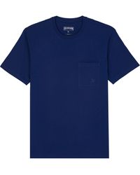 Vilebrequin - Solid T-shirt Aus Bio-baumwolle Für Herren - Lyst