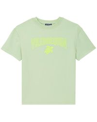 Vilebrequin - T-shirt en coton organique logo gomme garçon - gabin - Lyst