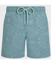 Vilebrequin - Embroidered Swim Shorts Mosaic Urchin - Lyst