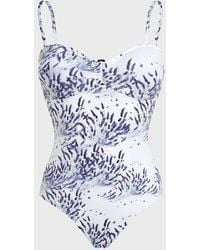 Vilebrequin - Bandeau One-Piece Swimsuit - Lyst