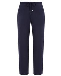 Vilebrequin - Elastic Waist Cotton Satin Pants Solid - Lyst