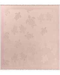 Vilebrequin - Wool And Silk Scarf Ronde Des Tortues - Lyst