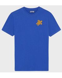 Vilebrequin - Organic Cotton T-Shirt Embroidered Turtle - Lyst