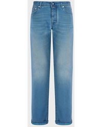 Vilebrequin - 5-Pockets Denim Pants Tropical Turtles - Lyst