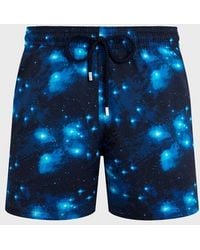 Vilebrequin - Pantaloncini Mare Uomo Corti Elasticizzati Pégase - Lyst