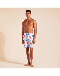 Vilebrequin - Long Swim Shorts Tortues Multicolores - Lyst