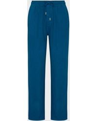 Vilebrequin - Linen Pants Solid - Lyst