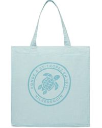 Vilebrequin - Solid -strandtasche Aus Leinen - Lyst