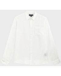 Vilebrequin - Linen Shirt Solid - Lyst