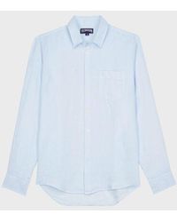 Vilebrequin - Linen Shirt Solid - Lyst