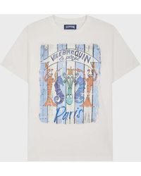 Vilebrequin - Cotton T-Shirt Paris Plage - Lyst